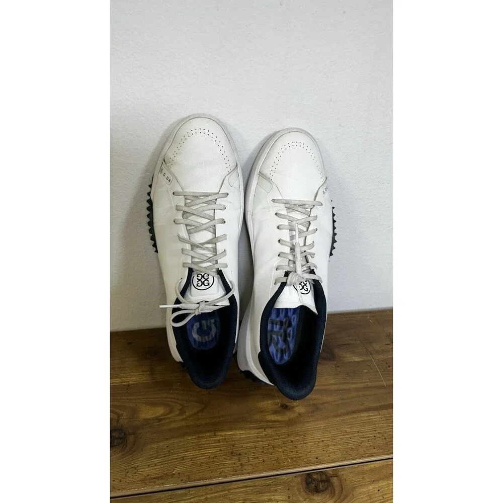 G/Fore G.112 Golf Shoes Mens 12 White Spikeless Sneaker Lace Up Low